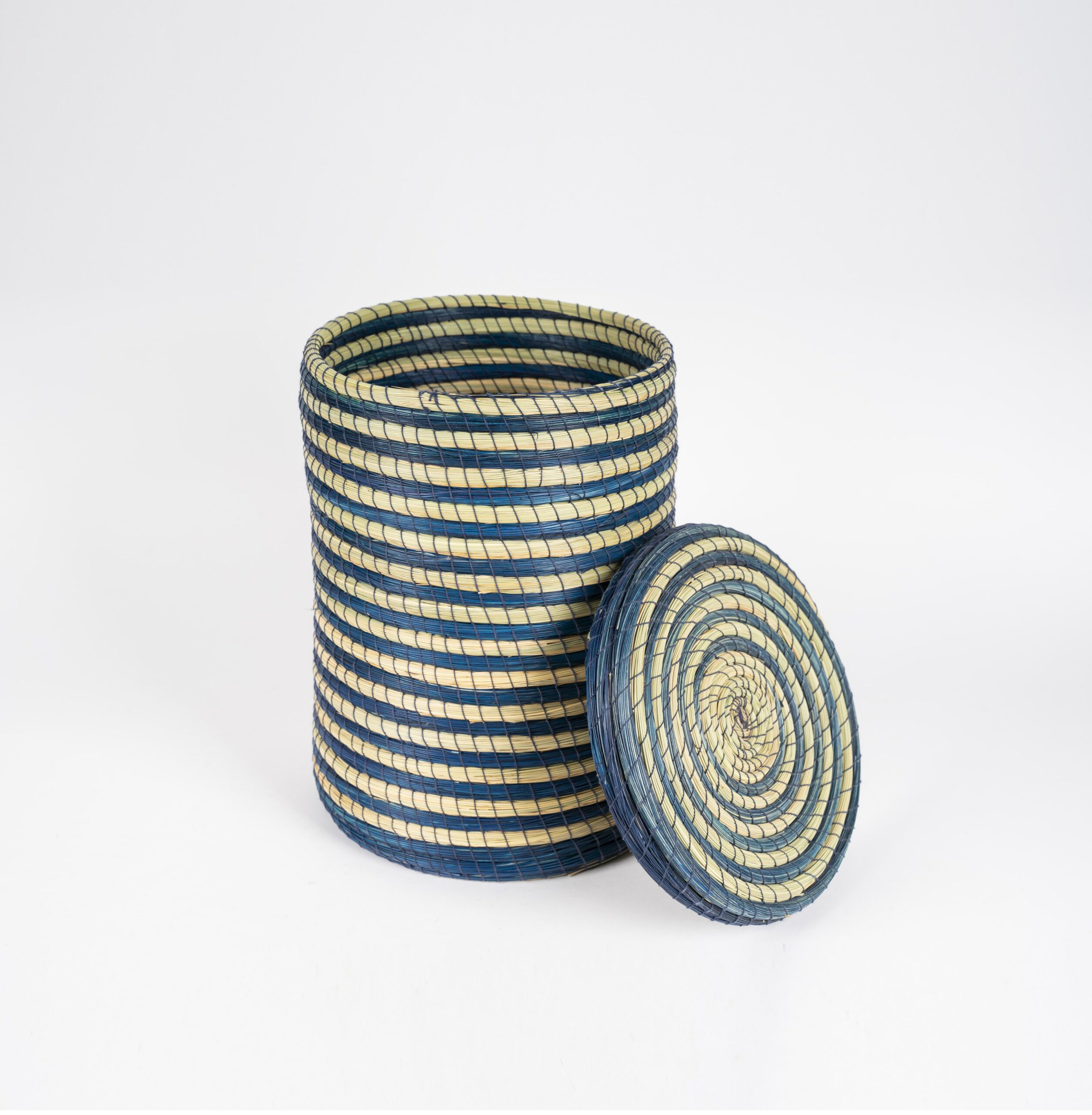 Boîte avec Couvercle Bleu