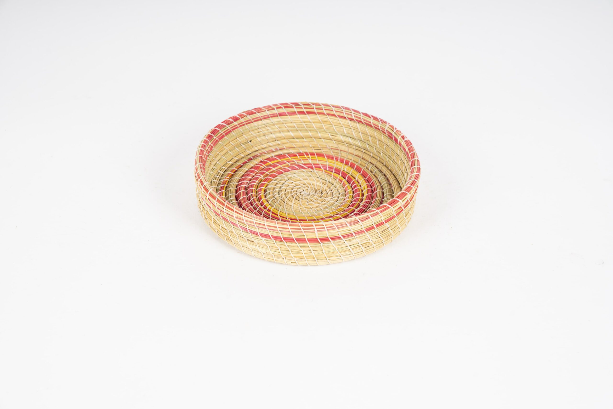 Petit Panier Rouge et Jaune
